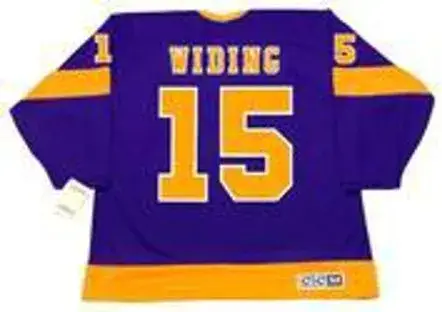 JUHA WIDING Los Angeles Kings 1974 CCM Vintage Away NHL Hockey Jersey 