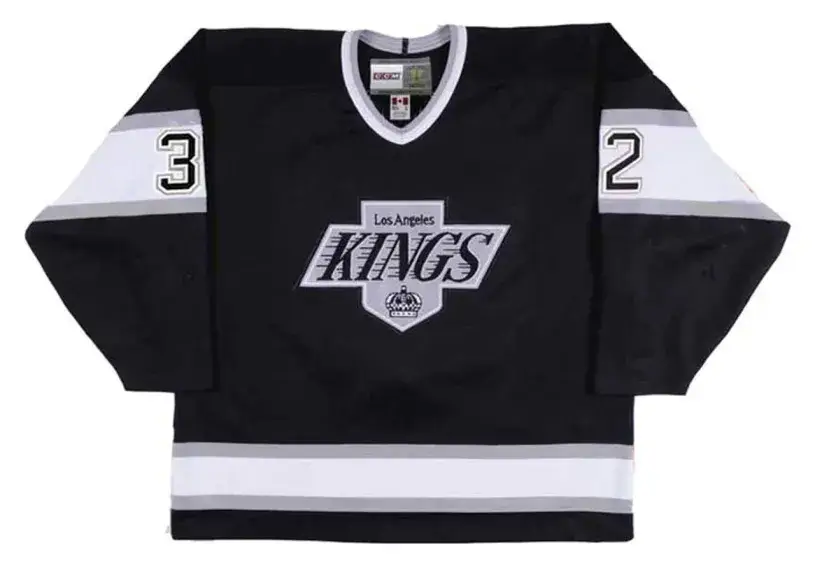 KELLY HRUDEY Los Angeles Kings 1993 Away CCM Throwback NHL Hockey Jersey