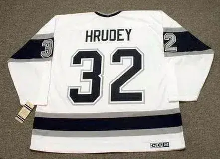 KELLY HRUDEY Los Angeles Kings 1993 Home CCM Throwback NHL Hockey Jersey 