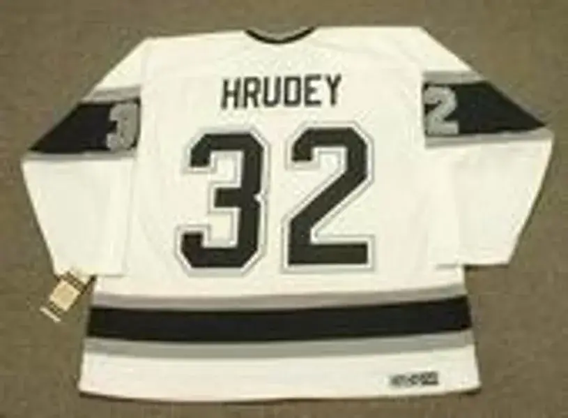 KELLY HRUDEY Los Angeles Kings 1993 Home CCM Throwback NHL Hockey Jersey 