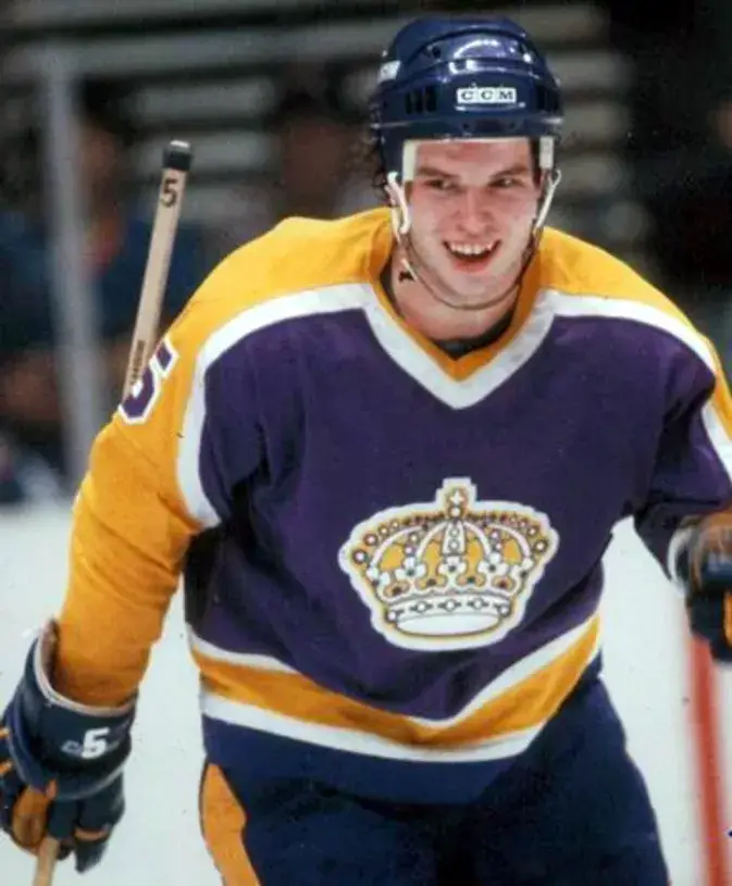 LARRY MURPHY Los Angeles Kings 1980 CCM Vintage Away NHL Hockey Jersey 