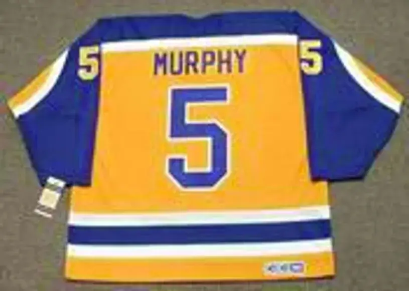 LARRY MURPHY Los Angeles Kings 1982 CCM Vintage Throwback NHL Hockey Jersey 
