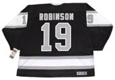 LARRY ROBINSON Los Angeles Kings 1989 CCM Vintage Away NHL Hockey Jersey 