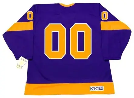 LOS ANGELES KINGS 1970’s CCM Vintage Away Jersey Customized “Any Name & Number(s)” 