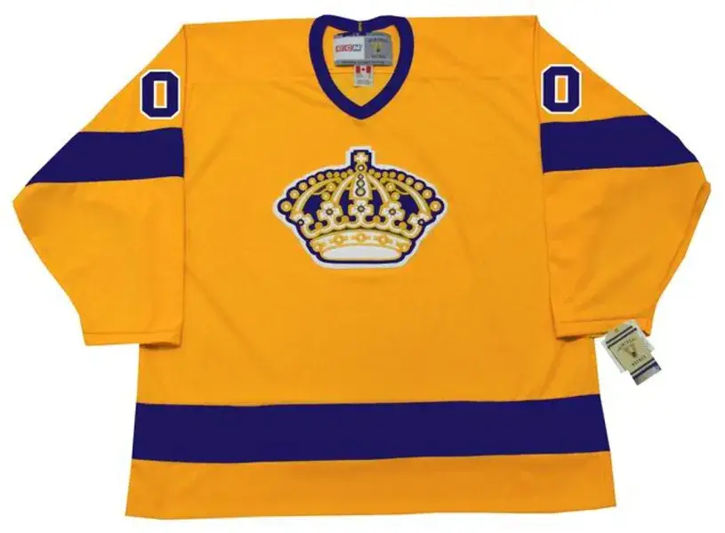 LOS ANGELES KINGS 1970’s CCM Vintage Home Jersey Customized “Any Name & Number(s)”