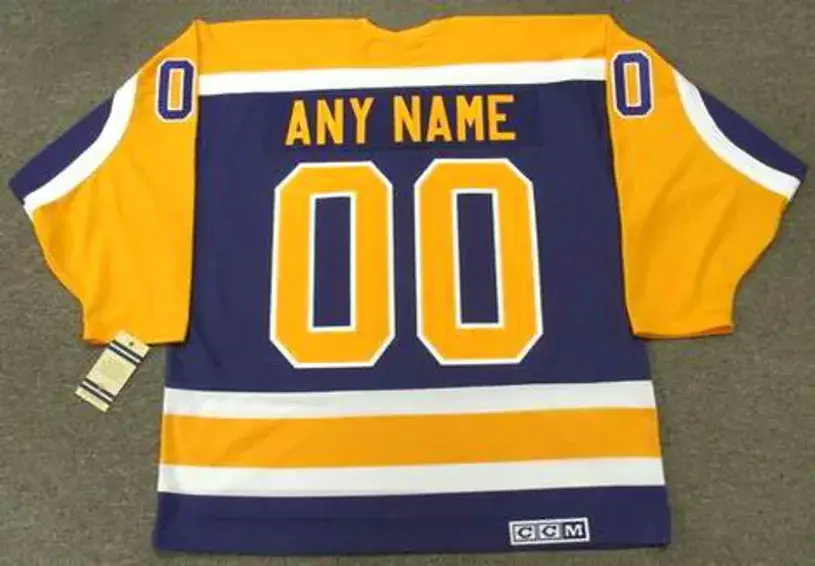 LOS ANGELES KINGS 1980’s CCM Vintage Away Jersey Customized “Any Name & Number(s)” 