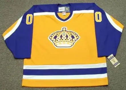 LOS ANGELES KINGS 1980’s CCM Vintage Home Jersey Customized “Any Name & Number(s)”