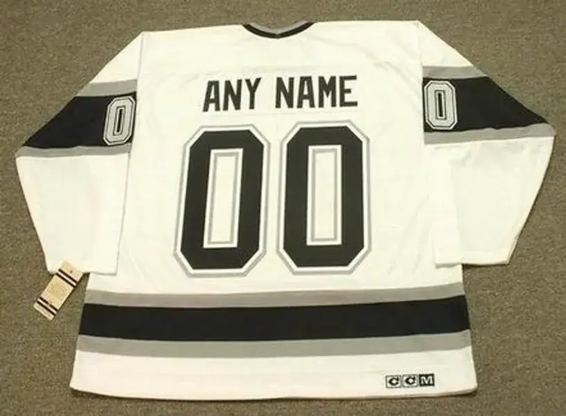 LOS ANGELES KINGS 1990’s CCM Vintage Home Jersey Customized “Any Name & Number(s)” 