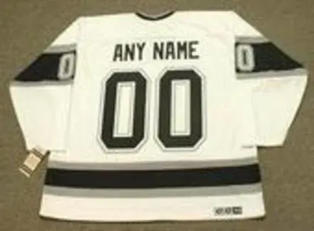 LOS ANGELES KINGS 1990’s CCM Vintage Home Jersey Customized “Any Name & Number(s)” 