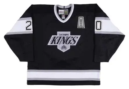 LUC ROBITAILLE Los Angeles Kings 1993 Away CCM Throwback NHL Hockey Jersey