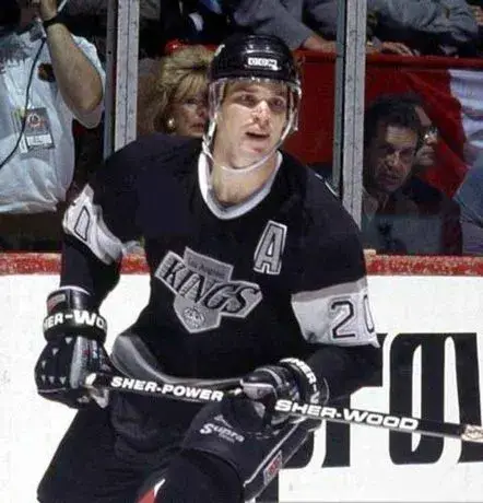 LUC ROBITAILLE Los Angeles Kings 1993 Away CCM Throwback NHL Hockey Jersey 