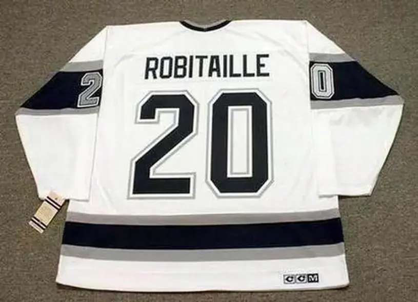 LUC ROBITAILLE Los Angeles Kings 1993 Home CCM Throwback NHL Hockey Jersey 