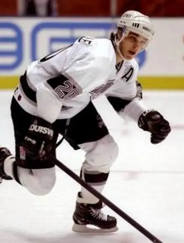 LUC ROBITAILLE Los Angeles Kings 1993 Home CCM Throwback NHL Hockey Jersey 