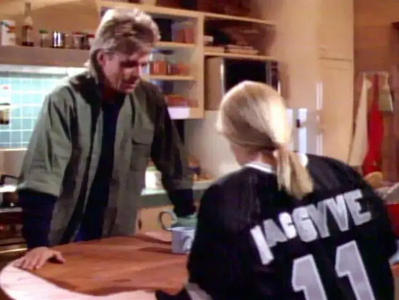MacGYVER Los Angeles Kings 1980’s CCM Vintage Away NHL Hockey Jersey 