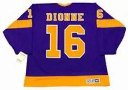 MARCEL DIONNE Los Angeles Kings 1978 CCM Vintage Away NHL Hockey Jersey 