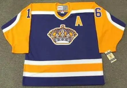 MARCEL DIONNE Los Angeles Kings 1984 CCM Vintage Away NHL Hockey Jersey