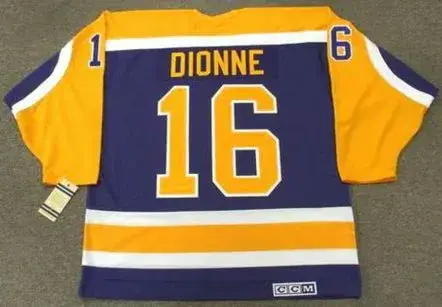 MARCEL DIONNE Los Angeles Kings 1984 CCM Vintage Away NHL Hockey Jersey 