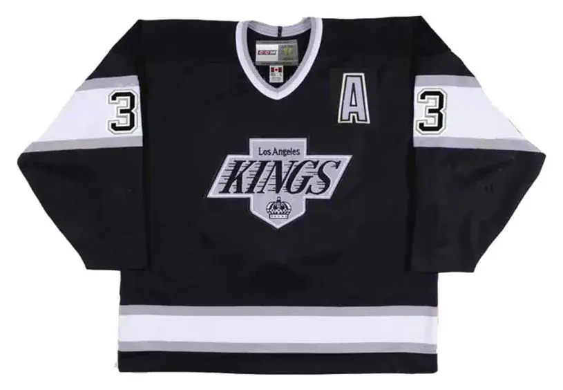 MARTY McSORLEY Los Angeles Kings 1993 Away CCM Throwback NHL Hockey Jersey