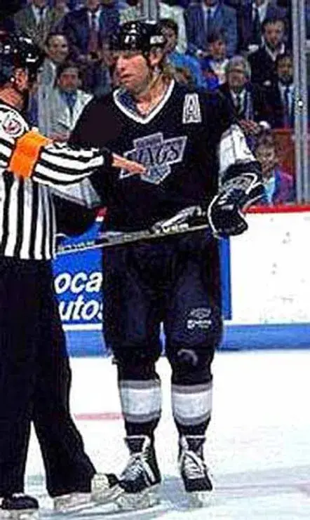 MARTY McSORLEY Los Angeles Kings 1993 Away CCM Throwback NHL Hockey Jersey 