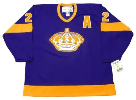 MATT GREENE Los Angeles Kings 1970’s CCM Vintage Throwback NHL Hockey Jersey