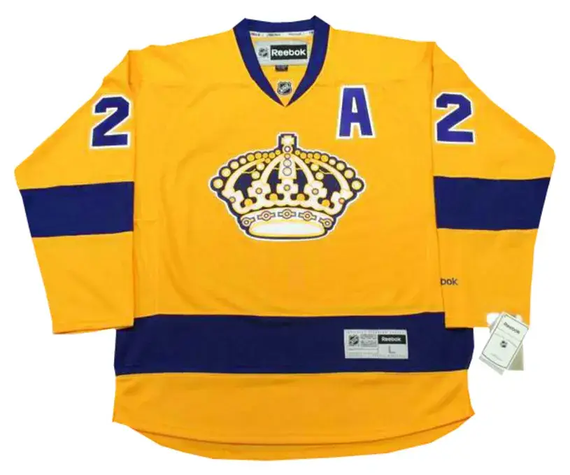 MATT GREENE Los Angeles Kings 2015 REEBOK Throwback NHL Hockey Jersey