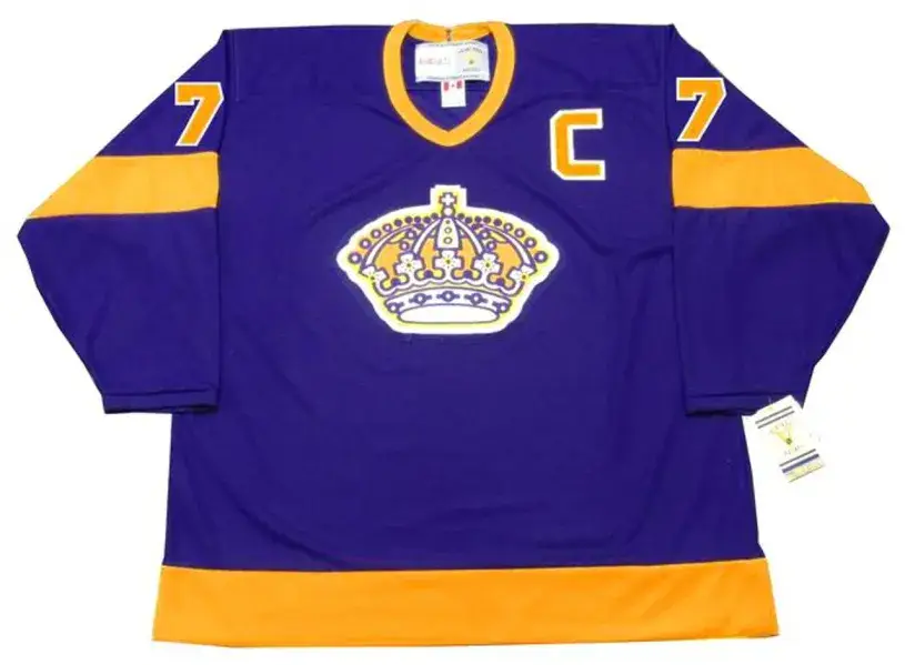MIKE MURPHY Los Angeles Kings 1977 CCM Vintage Away NHL Hockey Jersey
