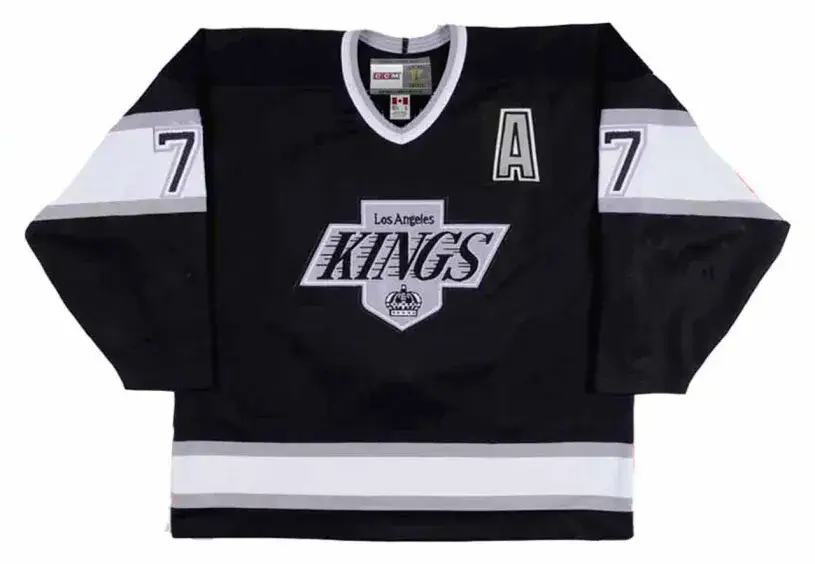 PAUL COFFEY Los Angeles Kings 1992 CCM Vintage Throwback Away NHL Hockey Jersey