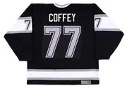 PAUL COFFEY Los Angeles Kings 1992 CCM Vintage Throwback Away NHL Hockey Jersey 