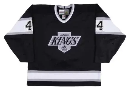 ROB BLAKE Los Angeles Kings 1993 Away CCM Throwback NHL Hockey Jersey