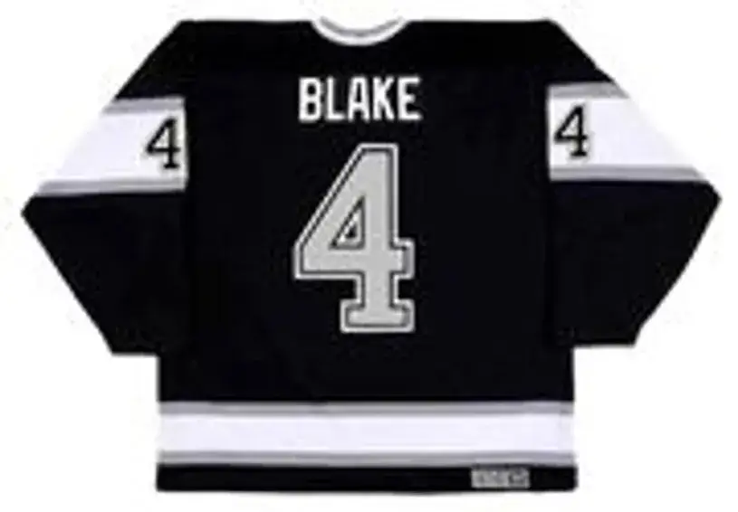 ROB BLAKE Los Angeles Kings 1993 Away CCM Throwback NHL Hockey Jersey 