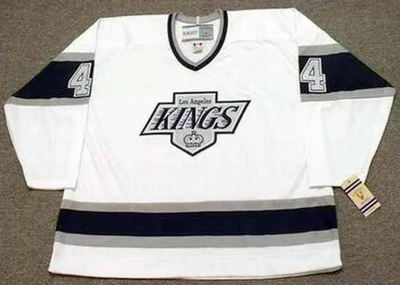 ROB BLAKE Los Angeles Kings 1993 Home CCM Throwback NHL Hockey Jersey