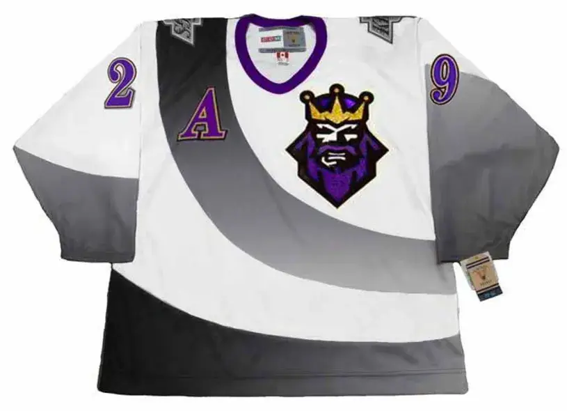 STEVEN FINN Los Angeles Kings 1995 CCM Vintage Throwback NHL Hockey Jersey