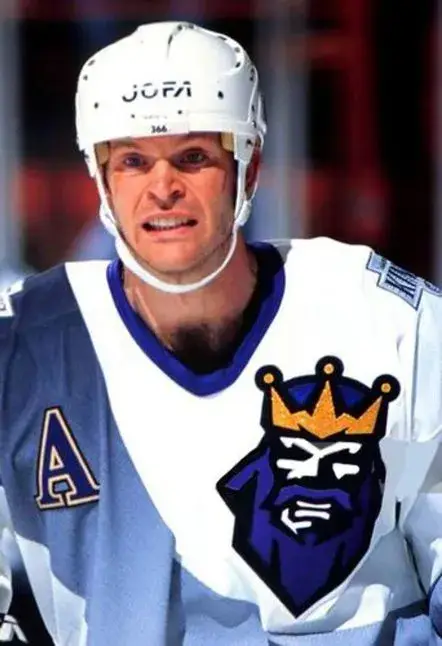 STEVEN FINN Los Angeles Kings 1995 CCM Vintage Throwback NHL Hockey Jersey 