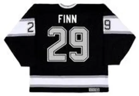 STEVEN FINN Los Angeles Kings 1996 CCM Vintage Throwback Away NHL Hockey Jersey 
