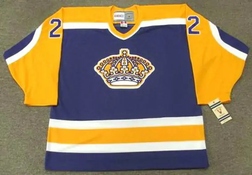 TIGER WILLIAMS Los Angeles Kings 1986 CCM Vintage Away NHL Hockey Jersey