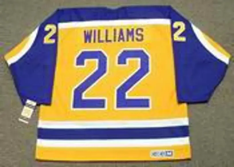 TIGER WILLIAMS Los Angeles Kings 1986 CCM Vintage Throwback NHL Hockey Jersey 