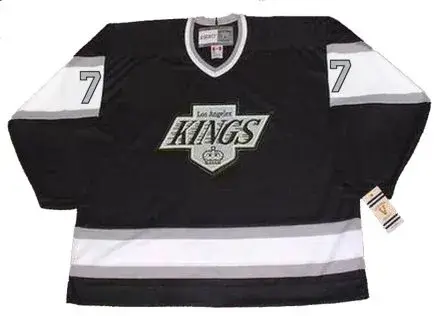 TOMAS SANDSTROM Los Angeles Kings 1989 CCM Vintage Away NHL Hockey Jersey