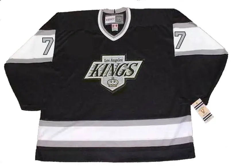 TOMAS SANDSTROM Los Angeles Kings 1989 CCM Vintage Away NHL Hockey Jersey