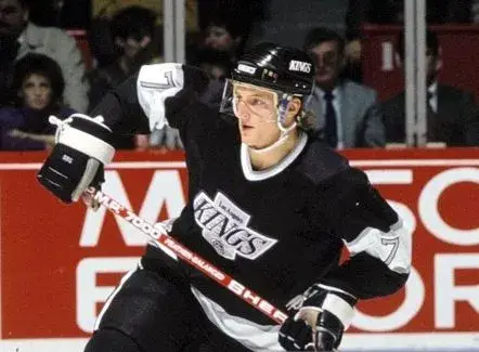 TOMAS SANDSTROM Los Angeles Kings 1989 CCM Vintage Away NHL Hockey Jersey 