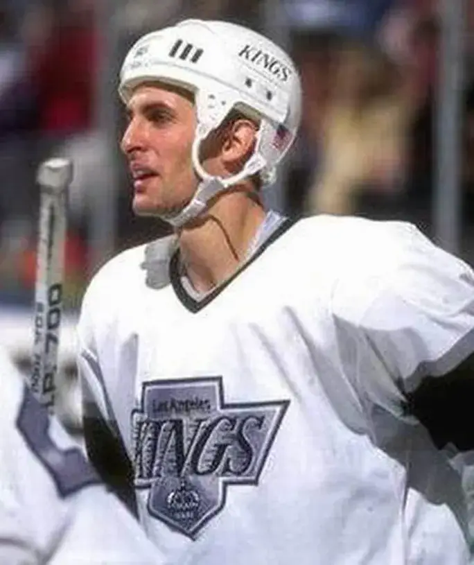 TONY GRANATO Los Angeles Kings 1993 Home CCM Throwback NHL Hockey Jersey 