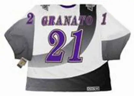 TONY GRANATO Los Angeles Kings 1995 CCM Vintage Throwback NHL Hockey Jersey 