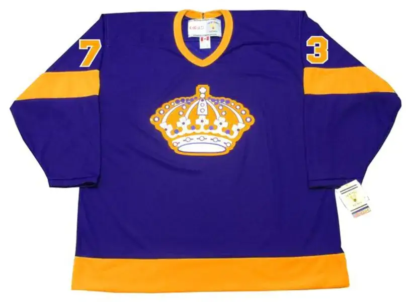 TYLER TOFFOLI Los Angeles Kings 1970’s CCM Vintage Throwback NHL Hockey Jersey