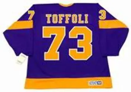 TYLER TOFFOLI Los Angeles Kings 1970’s CCM Vintage Throwback NHL Hockey Jersey 