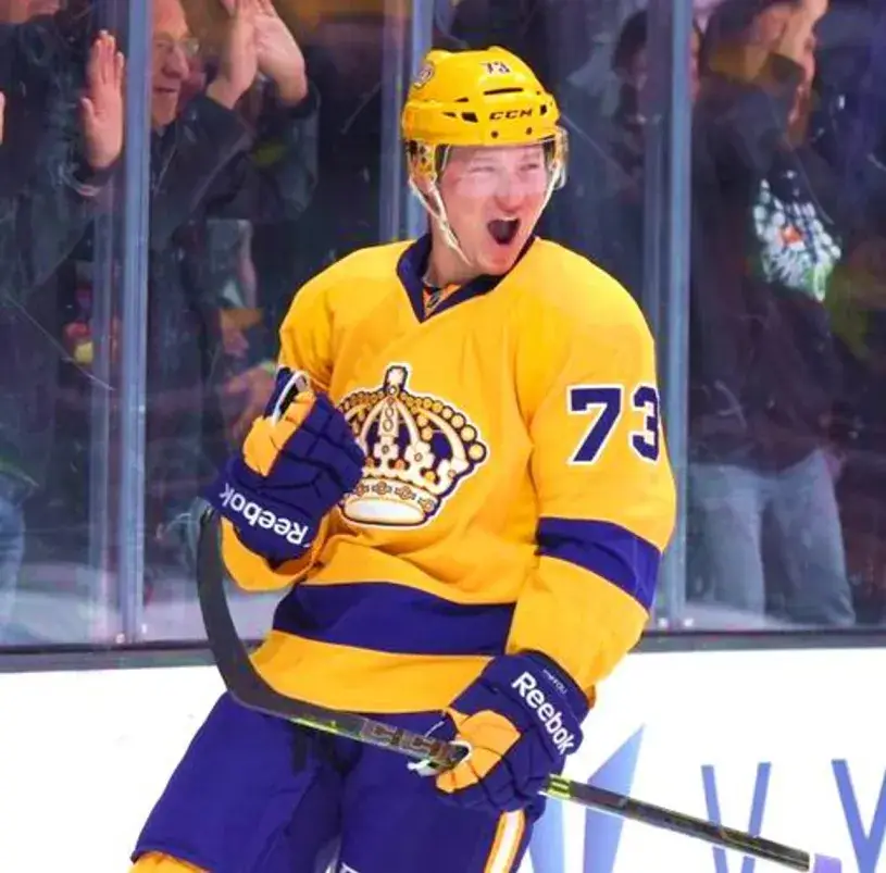 TYLER TOFFOLI Los Angeles Kings 2015 REEBOK Throwback NHL Hockey Jersey 