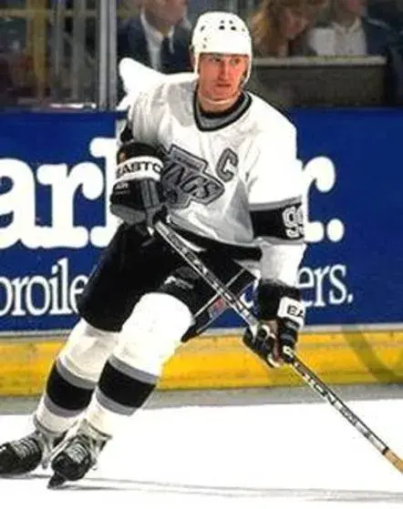 WAYNE GRETZKY Los Angeles Kings 1989 Home CCM NHL Vintage Throwback Jersey 