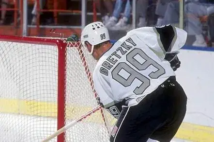 WAYNE GRETZKY Los Angeles Kings 1989 Home CCM NHL Vintage Throwback Jersey 