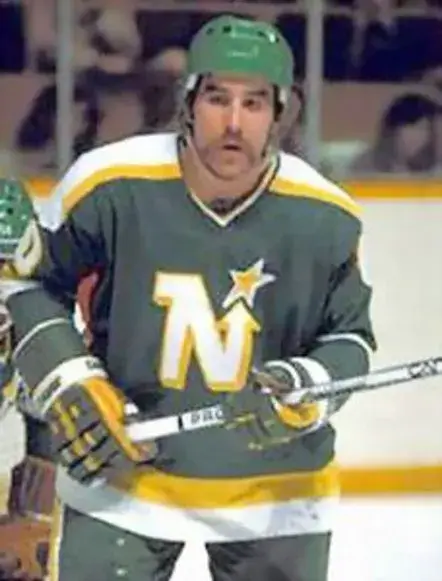 GORDIE ROBERTS Minnesota North Stars 1981 CCM Vintage Throwback NHL Jersey 