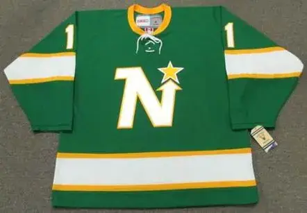 J.P. PARISE Minnesota North Stars 1967 CCM Vintage NHL Hockey Jersey