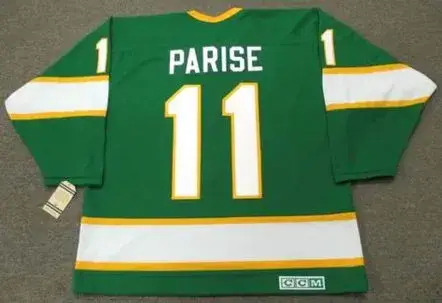 J.P. PARISE Minnesota North Stars 1967 CCM Vintage NHL Hockey Jersey 