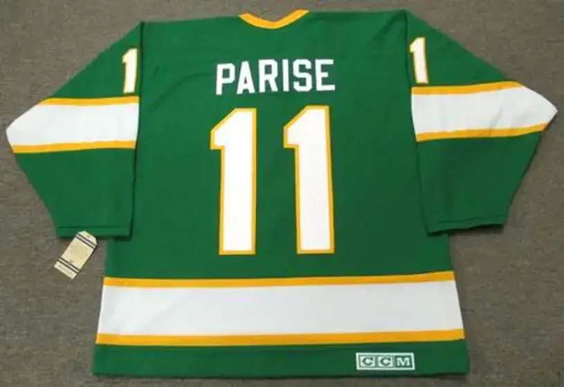 J.P. PARISE Minnesota North Stars 1967 CCM Vintage NHL Hockey Jersey 